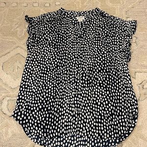 J Crew Button Front Top Sz XS